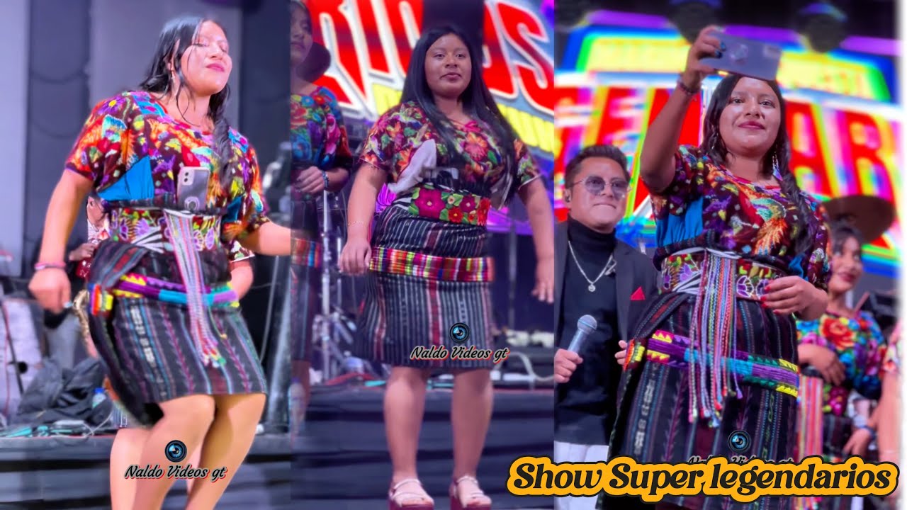 Show de chiquistriquis, marimba orquesta los legendarios de Zunil IV centro manantial Temal ￼joyabaj