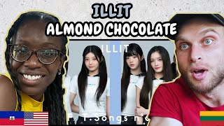 REACTION TO ILLIT (아일릿) - Almond Chocolate (Live on THE FIRST TAKE) | FIRST TIME WATCHING
