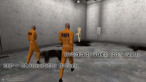SCP Containment Breach (V0.1) Intercom voice lines