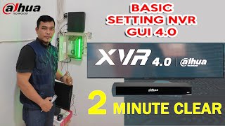 Configure Dahua NVR GUI 4.0 / Set Awal Dahua 4.0 GUI Basic #dahua #dahuadvronline #dahuatechnology