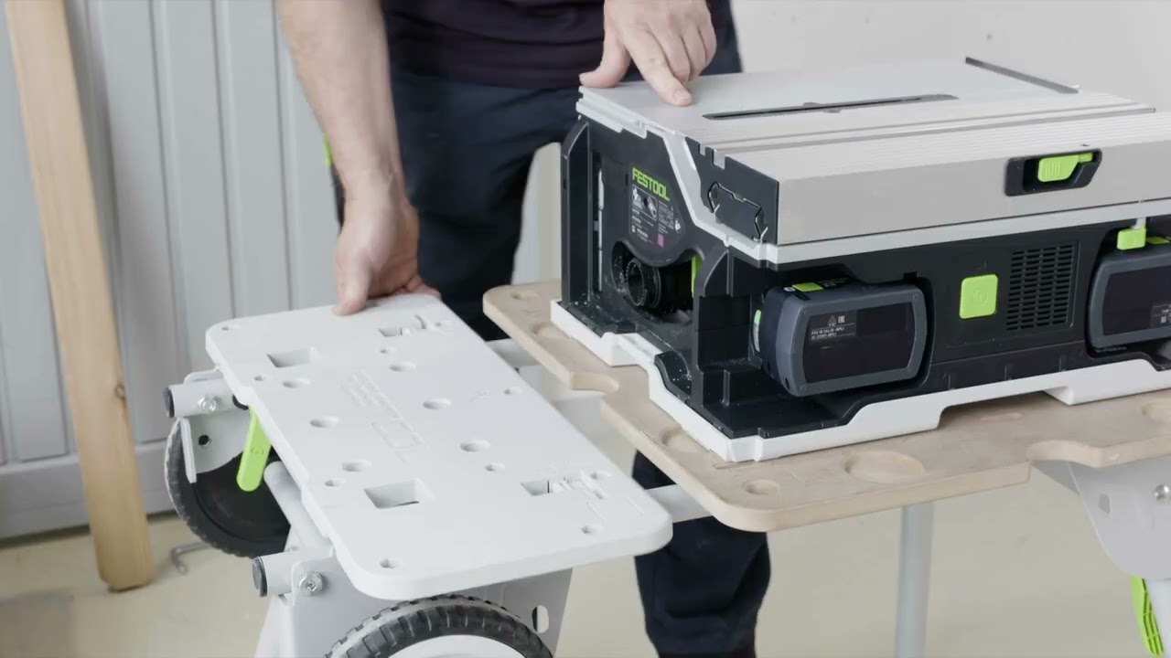 Festool Quick Guide - CSC SYS 50 - Usage du châssis de transport