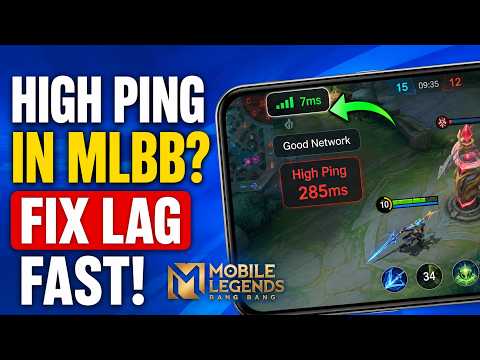 🔥 High Ping in MLBB? Fix Lag Fast With These Settings!