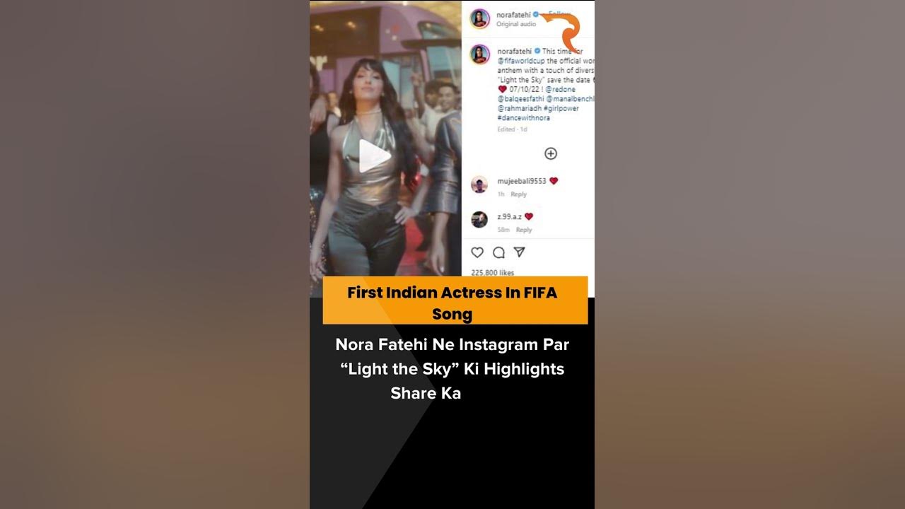 #NoraFatehi #LightTheSky #FIFAWorldCup  #Balqees #Bollywood #Manal #RahmaRiad #RedOne #FIFA #Raftar