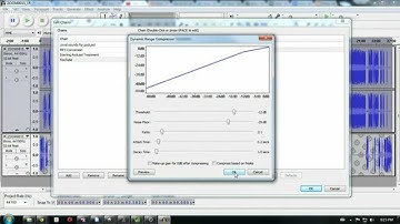 Normalizing Compression and Creating chains in Audacity