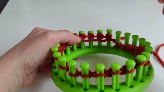 Easy and Quick Method To Get Rid of Cast-On Loose Loops! Not So Loopy Cast On, Loom Knitting