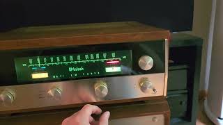 Mcintosh MR71 Vintage FM Vacuum Tube Tuner Overview - YouTube