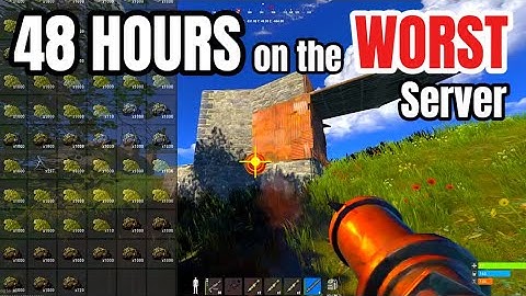 48 Hours on the Worst Server - Rust Console Movie