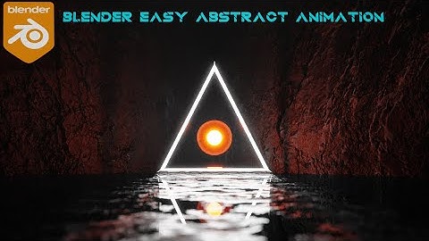 Blender 2.9 - Easy Abstract Cave Animation For Begginers