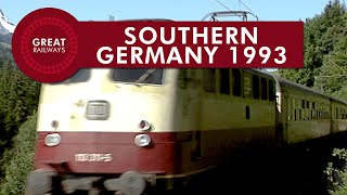 Railways in Southern Germany 1993 • Original Sound • Great Railways
