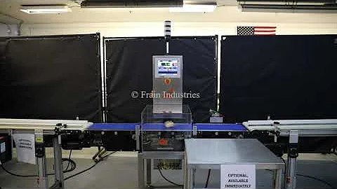 All Fill PW12-18 Belt Checkweigher Demonstration