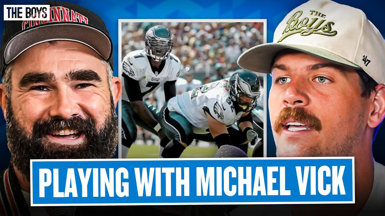 Jason Kelce On Chip Kelly Experience With Eagles + Playing With Michael Vick | Bussin' With The Boys