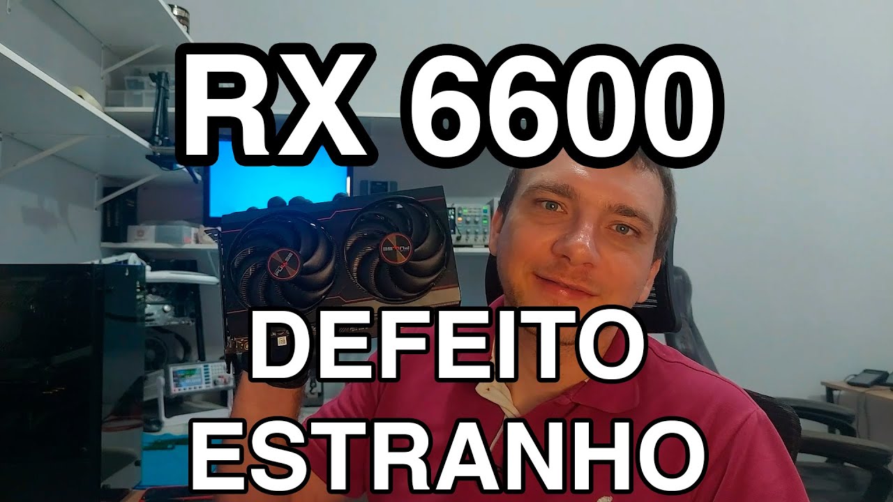 RX 6600 parou de ligar, será que volta?! - YouTube