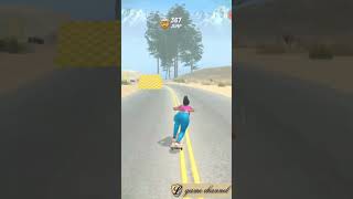 downhill skate race 😉😉 gameplay // l game channel // android &amp; ios 26666 #games #mobilegame #shorts