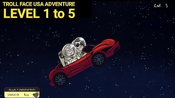 Troll Face Quest USA Adventure Level 1 2 3 4 5
