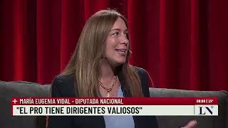 Maria Eugenia Vidal: "Nuestro gobierno fue un trailer del de Milei"; +entrevistas con Luis Novaresio