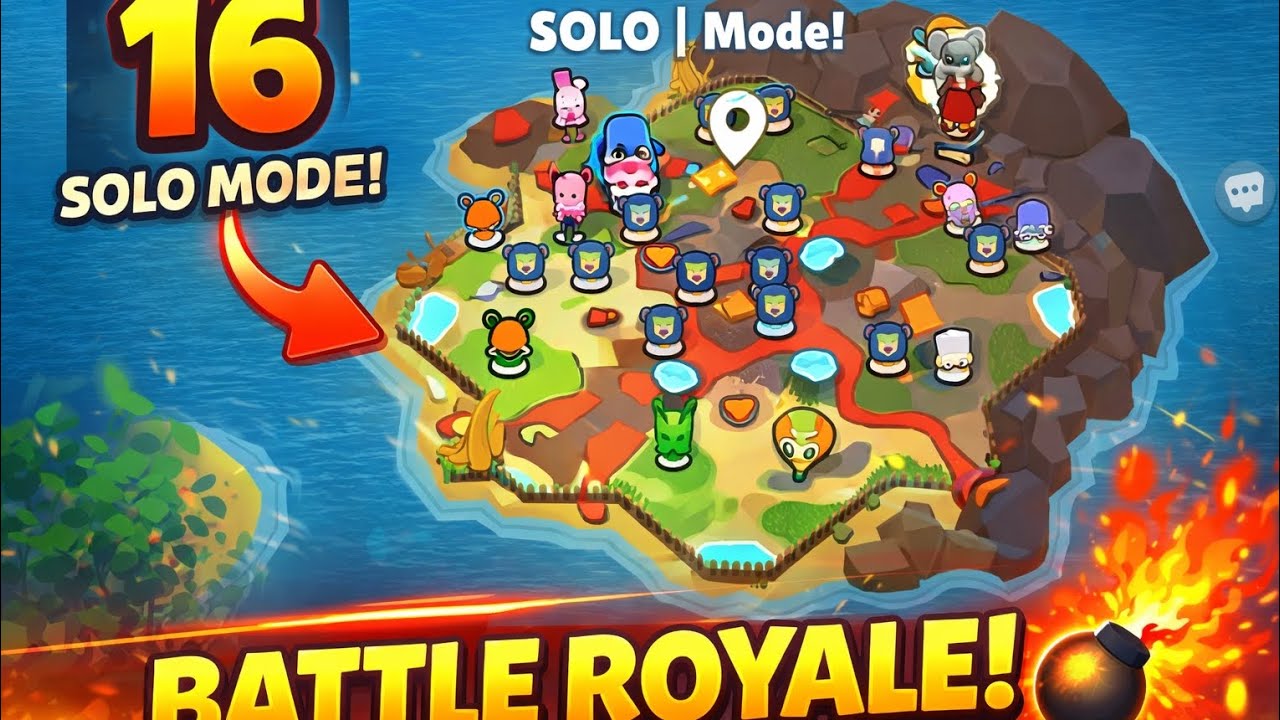 ZOOBA ZOO solo vs squad  ONLINE BATTLE ARENA 