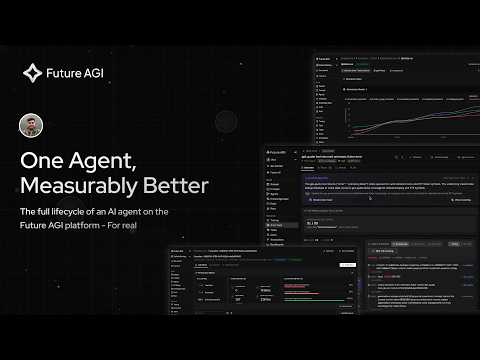 From First Prompt to Reliable Agent: The Full Improvement Loop, Live | Future AGI