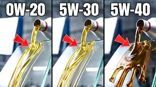 We Tested 3 Oils 0W-20, 5W-30 & 5W-40 in the ENGINE — One Clear Winner !
