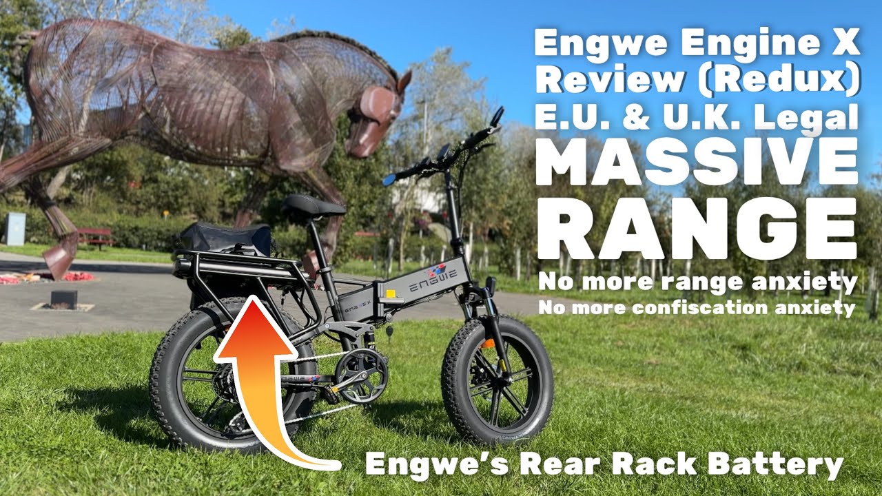 Engwe Engine X Review (Redux) Engwe Rack Battery - YouTube