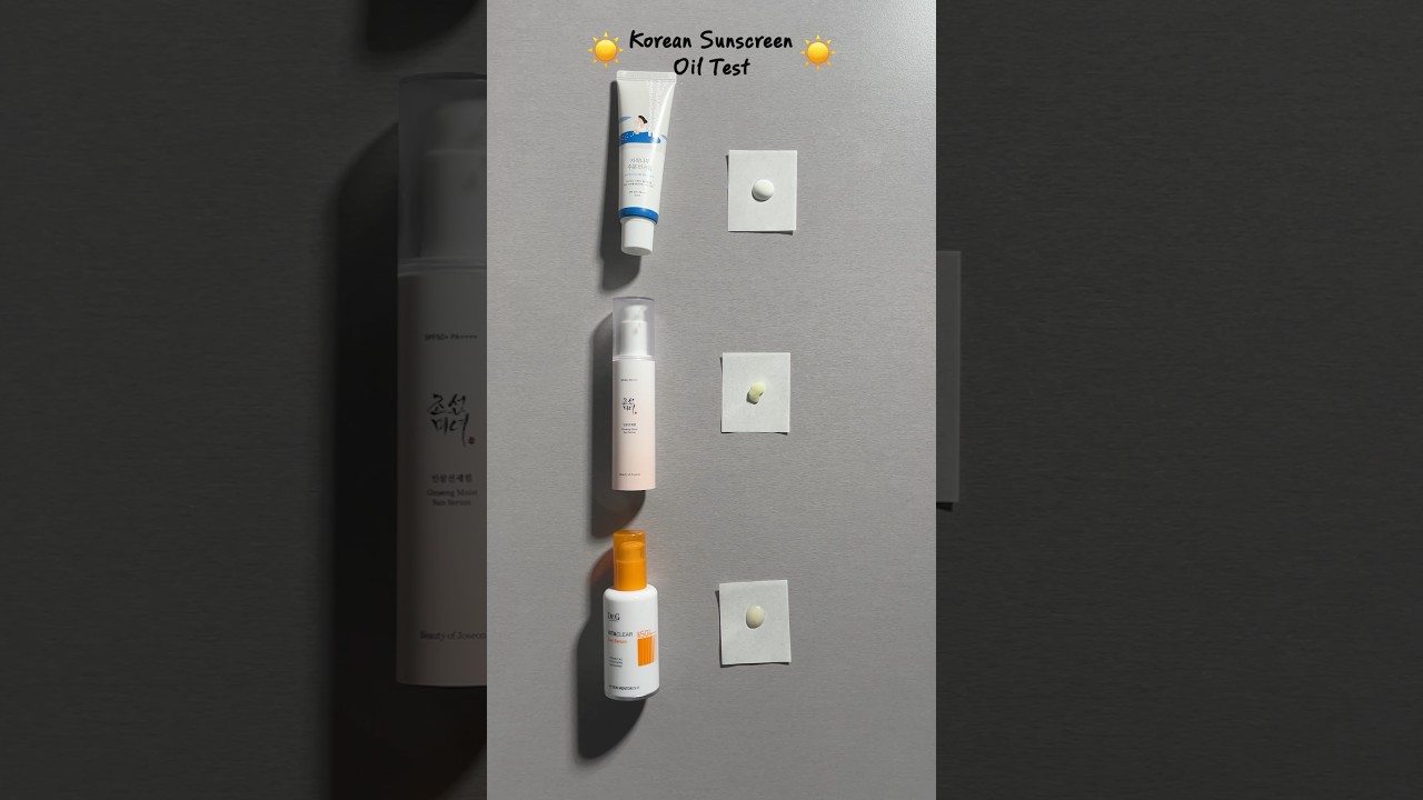 korean sunscreen oil test (2)