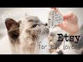 𝐄𝐭𝐬𝐲 gifts for cat lovers 𝒞𝒽𝓇𝒾𝓈𝓉𝓂𝒶𝓈 𝗚𝗜𝗙𝗧 𝗚𝗨𝗜𝗗𝗘 & 𝔾𝕀𝕍𝔼𝔸𝕎𝔸𝕐 | Ragdolls Pixie and Bluebell