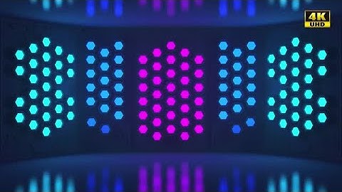 Hexagon Wall Loop 4K Pack Stock Motion Graphics