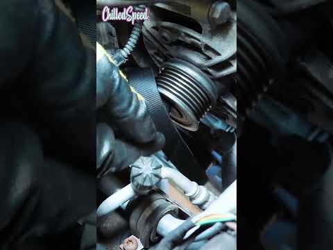 MK6 GTI 2.0 TSI Serpentine Belt Replacement #shorts #carrepair #car