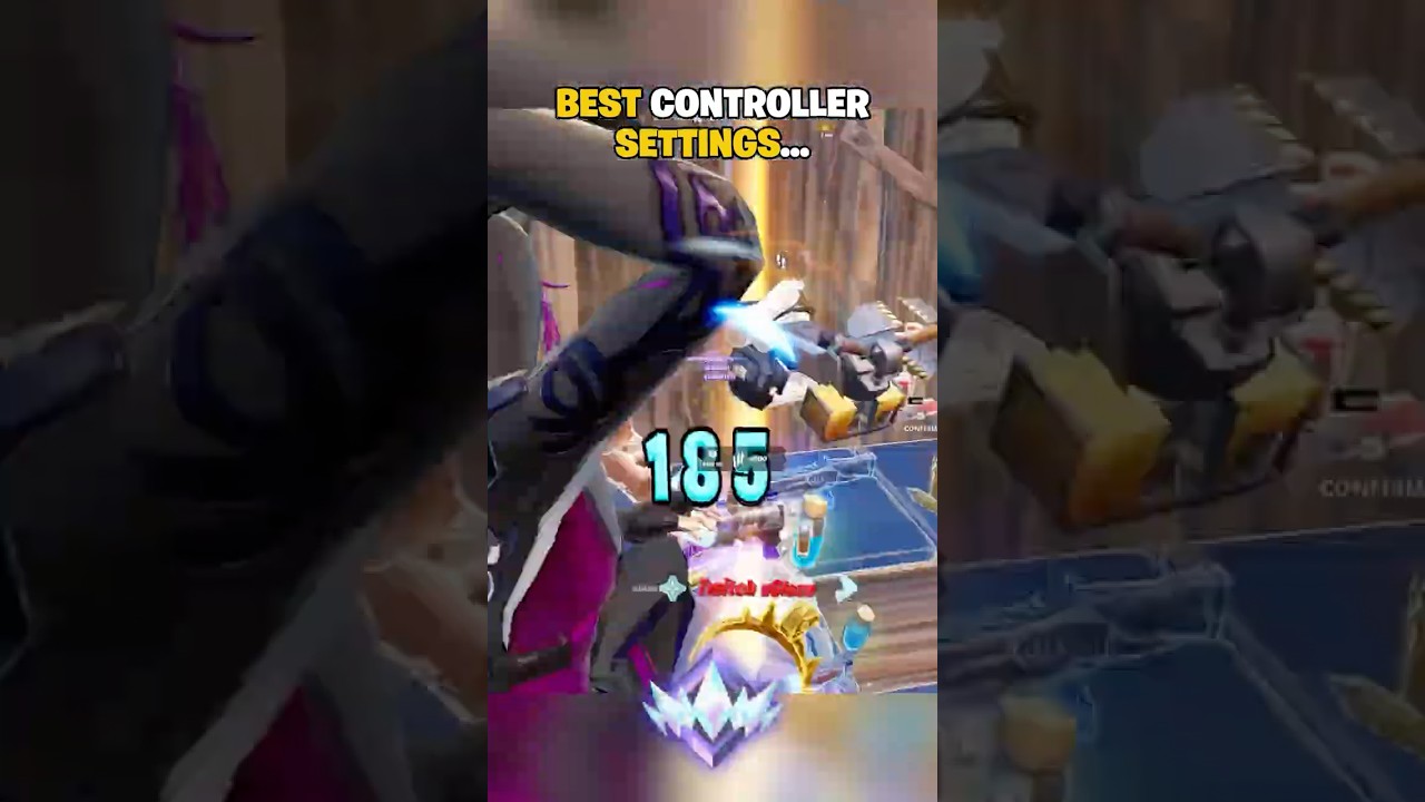 These Controller Settings Got Me #1 Unreal 😈 #fortnite