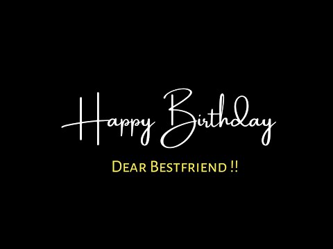 Happy Birthday! | Dear Bestfriend ❤️ | Birthday Poetry @KKSB bestfriend day special