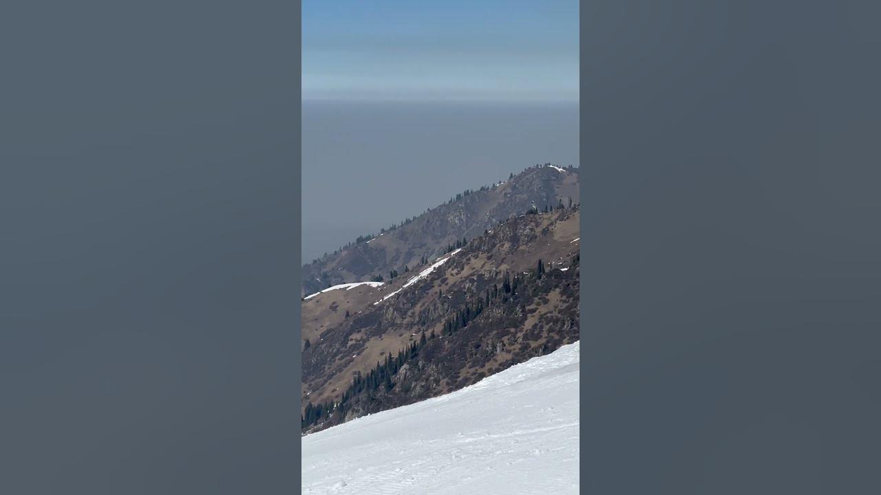Ski resort Shymbulak. Kazakhstan. Almaty. Горнолыжный курорт Шымбулак ...