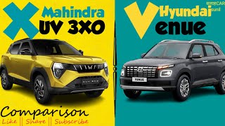 Mahindra XUV 3XO [AX7 L] vs Hyundai Venue [SX(O)] Comparison @SalahCARsunil