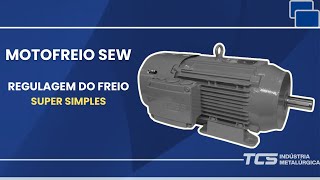 Aprenda regular o freio do motofreio SEW em 1 min