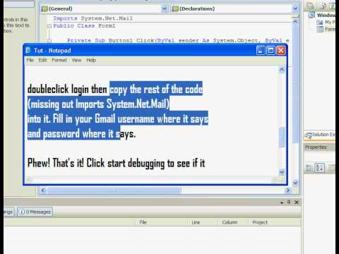 Visual Basic 2008: How to make a Phishing Program