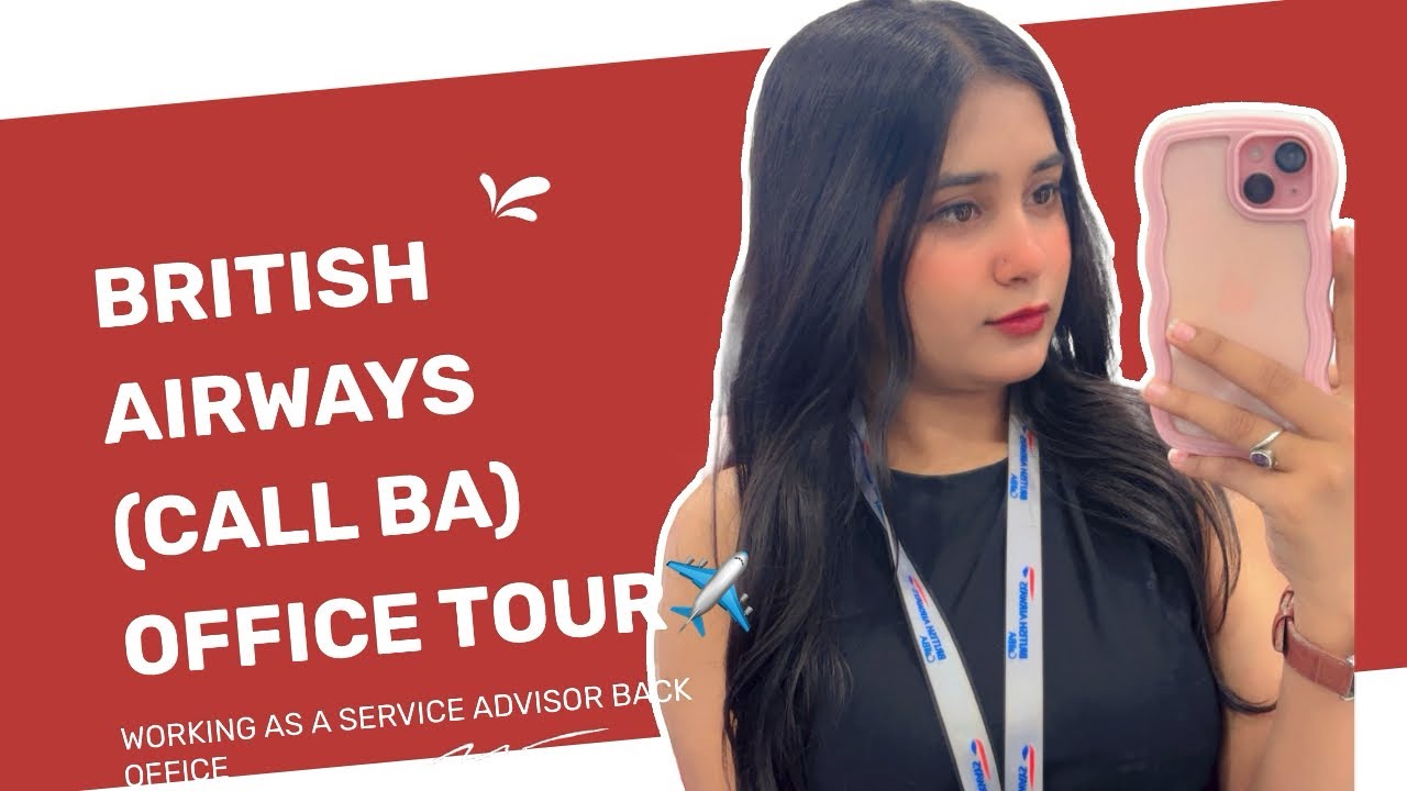 A Day at British Airways ✈️ | Real Office Tour Vlog (No Tools Shown) | My Airline Life!
