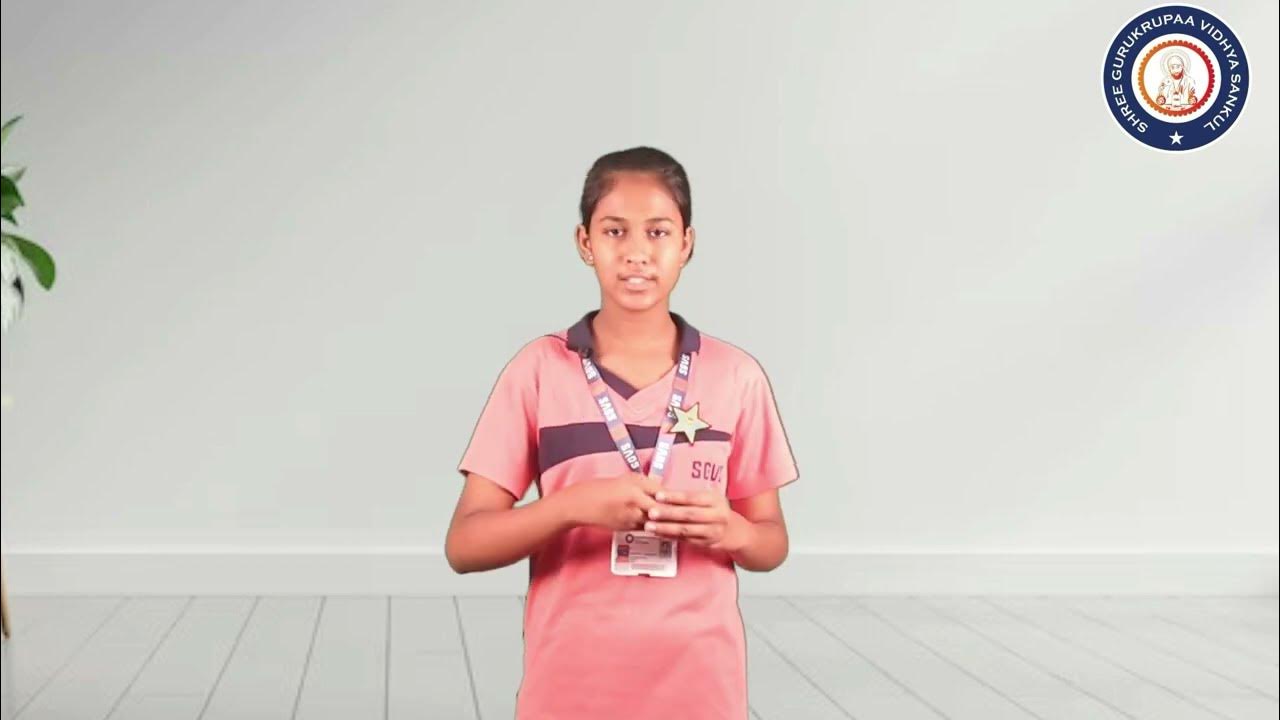Sahu radhikadevi from sgvs topic how to tackle a bad habit youtube