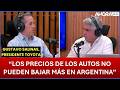 "LOS PRECIOS DE LOS AUTOS YA NO VAN A BAJAR MÁS". Charla con EL CEO DE TOYOTA | Maxi Montenegro