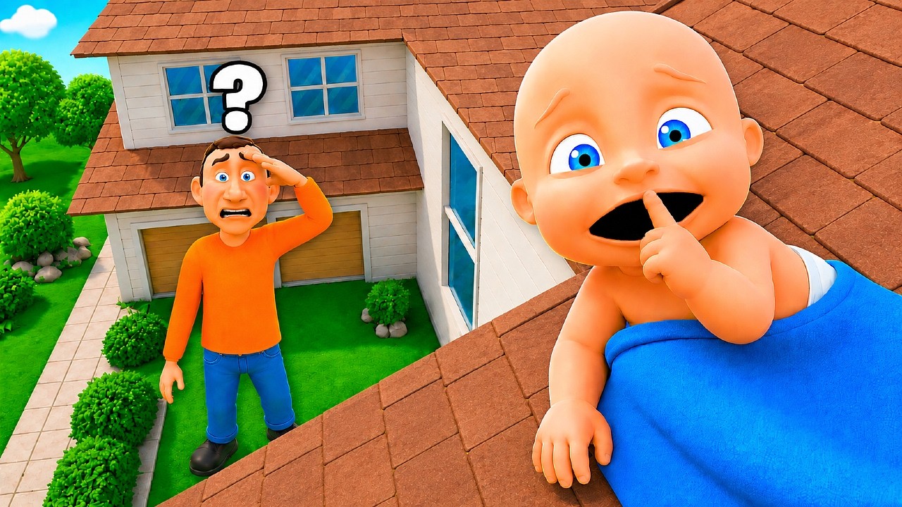 Baby Hides from DADDY for 24 HOURS!