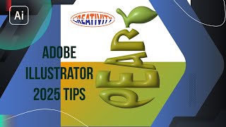 Adobe Illustrator 2025 Tips – Insert Text into Any Shape &amp; Design Logos Like a Pro!