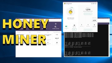 HoneyMiner - A New Crypto Mining Applications Aimed at Beginners