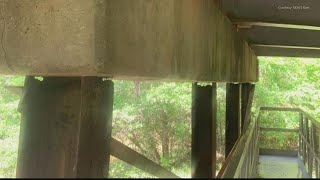 video thumbnail for: Georgia bridge fails inspection, closed indefinitely after crews find extensive corrosion