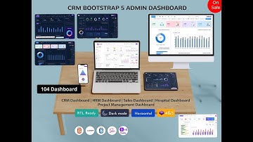 Premium Admin Template with Bootstrap 5 Admin Dashboard – CRMi