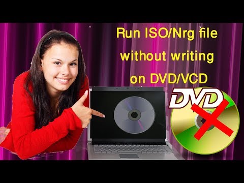 วิธีเรียกใช้ไฟล์ ISO/Nrg โดยไม่ต้องเขียนบน DVD/VCD โดยใช้ PowerISO