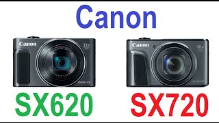 Canon PowerShot SX720 vs Canon PowerShot SX620