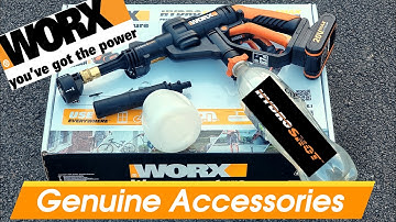 Worx Hydroshot wheel cleaning with bottle Cap Connector | Bilt Hamber