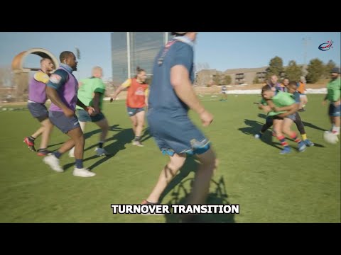 Turnover Transition From Defense To Attack: RugbyTown CROSSOVER Academy Week 6 03-01-21