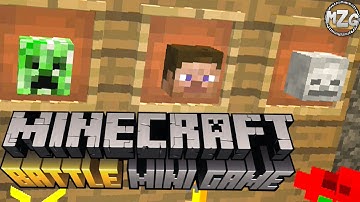 Secret Mob Head Easter Eggs! - Minecraft PS4 Battle Mini Game Gameplay