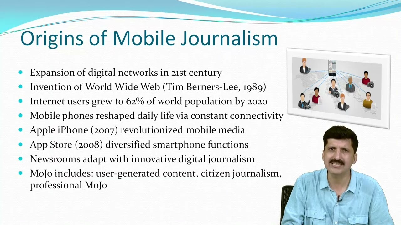 MA JMC, MA JMC-06, Модуль 13, «Мобильная журналистика: Введение и истоки мобильной журналистики»