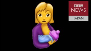 赤ちゃんに母乳の絵文字　提案したのは看護師