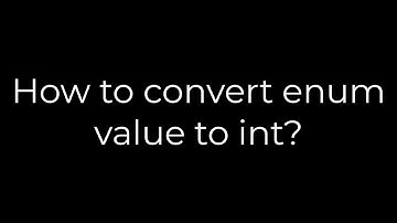Java :How to convert enum value to int?(5solution)