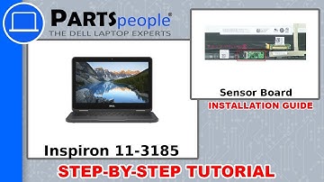 Dell Inspiron 11-3185 (P25T003) Sensor Board How-To Video Tutorial